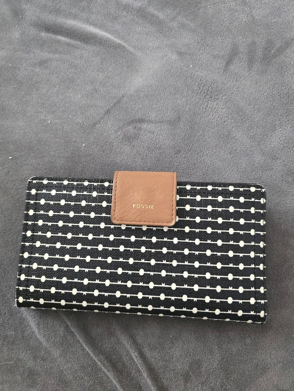 FOSSIL Leather Logan Key Wallet